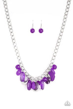 Cargar imagen en el visor de la galería, Treasure Shore - Purple Necklace Set