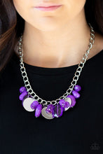 Cargar imagen en el visor de la galería, Treasure Shore - Purple Necklace Set