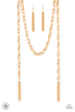 Cargar imagen en el visor de la galería, Scarfed for Attention - Gold Necklace Set