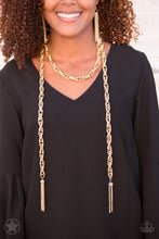 Cargar imagen en el visor de la galería, Scarfed for Attention - Gold Necklace Set