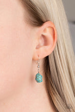 Cargar imagen en el visor de la galería, Both Feet On The Ground - Blue Lanyard Necklace Set