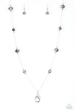 Cargar imagen en el visor de la galería, Champagne On The Rocks - Silver Lanyard Necklace Set