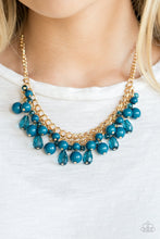 Cargar imagen en el visor de la galería, Tour de Trendsetter - Blue Necklace Set