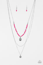 Cargar imagen en el visor de la galería, Mild Wild - Pink Necklace Set