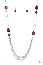 Load image into Gallery viewer, Pleasant Promenade - Purple Necklace Set