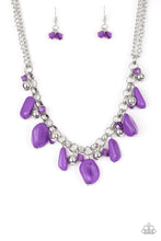 Cargar imagen en el visor de la galería, Grand Canyon Grotto - Purple Necklace Set