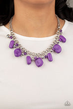 Cargar imagen en el visor de la galería, Grand Canyon Grotto - Purple Necklace Set