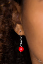 Cargar imagen en el visor de la galería, Gypsy Heart - Red Necklace Set