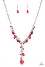 Cargar imagen en el visor de la galería, Crystal Couture - Red Necklace Set