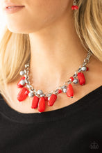 Cargar imagen en el visor de la galería, Grand Canyon Grotto - Red Necklace Set