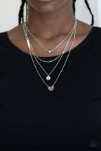 Cargar imagen en el visor de la galería, Gypsy Heart - White Necklace Set
