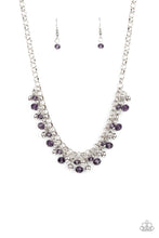 Cargar imagen en el visor de la galería, Trust Fund Baby - Purple Necklace Set