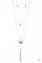 Load image into Gallery viewer, Be Fancy - Blue Necklace Set