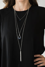 Load image into Gallery viewer, Be Fancy - Blue Necklace Set