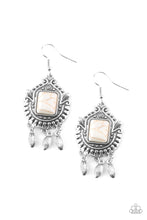 Load image into Gallery viewer, Open Pastures - White Earrings