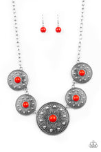 Cargar imagen en el visor de la galería, Hey, SOL Sister - Red Necklace Set