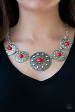 Cargar imagen en el visor de la galería, Hey, SOL Sister - Red Necklace Set