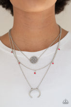Cargar imagen en el visor de la galería, Lunar Lotus - Pink Necklace Set