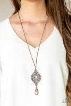 Cargar imagen en el visor de la galería, Totally Worth The TASSEL - Copper Necklace Set