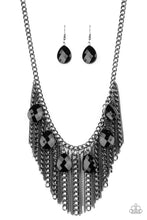 Cargar imagen en el visor de la galería, Vixen Conviction - Black Necklace Set