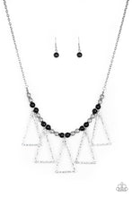 Cargar imagen en el visor de la galería, Terra Nouveau - Black Necklace Set