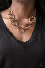 Carregar imagem no visualizador da galeria, Jump Into The Ring - Copper Necklace Set