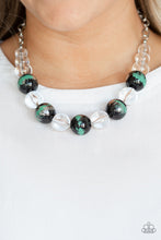 Cargar imagen en el visor de la galería, Torrid Tide - Green Necklace Set