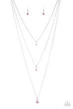 Carregar imagem no visualizador da galeria, Crystal Chic - Pink Necklace Set