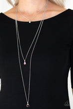 Cargar imagen en el visor de la galería, Crystal Chic - Purple Necklace Set