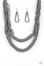 Cargar imagen en el visor de la galería, Right As RAINFOREST - Silver Necklace Set