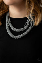 Cargar imagen en el visor de la galería, Right As RAINFOREST - Silver Necklace Set