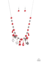 Cargar imagen en el visor de la galería, Renaissance Romance - Red Necklace Set