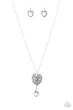 Carregar imagem no visualizador da galeria, Garden Lovers - Silver Lanyard Necklace Set
