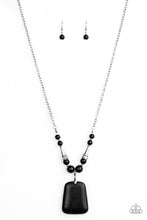 Cargar imagen en el visor de la galería, Sandstone Oasis - Black Necklace Set