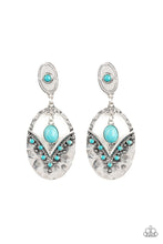 Load image into Gallery viewer, Terra Tribute - Blue Earrings