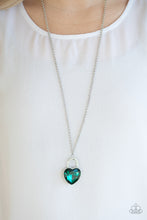 Load image into Gallery viewer, Locked in Love - Green Necklace Set