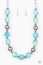 Cargar imagen en el visor de la galería, Very Voluminous - Blue Necklace Set