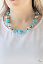Cargar imagen en el visor de la galería, Very Voluminous - Blue Necklace Set