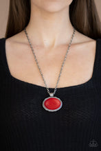 Cargar imagen en el visor de la galería, Sedimentary Colors - Red Necklace Set