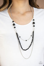 Load image into Gallery viewer, Very Vintage - Black Necklace Set