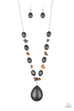 Cargar imagen en el visor de la galería, Desert Diva - Black Necklace Set