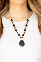 Cargar imagen en el visor de la galería, Desert Diva - Black Necklace Set