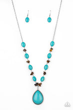 Cargar imagen en el visor de la galería, Desert Diva - Blue Necklace Set