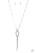 Cargar imagen en el visor de la galería, Head OVAL Heels - Black Necklace Set