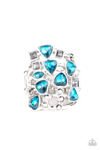 Carregar imagem no visualizador da galeria, Glitter Flirt - Blue Ring