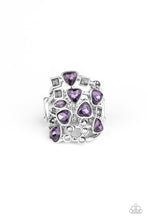 Load image into Gallery viewer, Glitter Flirt - Purple Ring