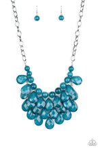 Load image into Gallery viewer, Sorry To Burst Your Bubble - Blue Necklace Set