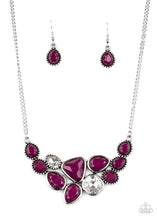 Cargar imagen en el visor de la galería, Breathtaking Brilliance - Purple Necklace Set