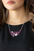 Cargar imagen en el visor de la galería, Breathtaking Brilliance - Purple Necklace Set