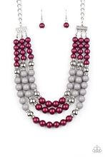 Cargar imagen en el visor de la galería, BEAD Your Own Drum - Purple Necklace Set